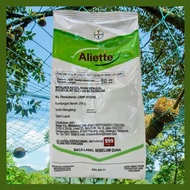100% ORI 250G Aliette BAYER Fosetyl-Aluminium 80% Racun Kulat / Kanker Batang Durian/ Reput Akar Bat
