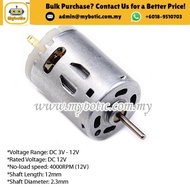 RS385 DC Motor 12V RPM14500