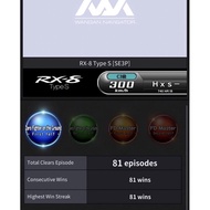 Wmmt Wangan Midnight Maximum tune 6RR Rx8 metallic Tacho metallic Banapassport