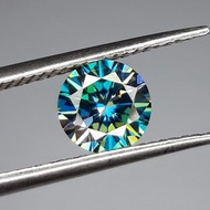 Batu Blue Moissanite Diamond