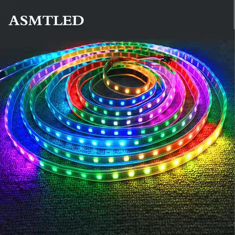 0.5m-5m 12V LED Pixel Strip WS2811 Programmable Addressable 30/60 leds/m External 1 IC 2811 Control 