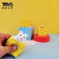 Mainan Pop it Squishy/Mainan Keju tikus Squish /Mainan Pencet pop it