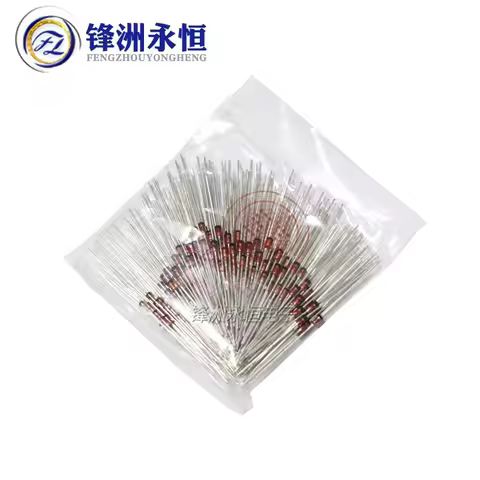 50/PCS 1W Zener Diode Assorted Kit 3V 3.3V 3.6V 5.1V 5.6V 7.5V 10V 12V 13V 15V 16V 18V 20V 22V 24V 3