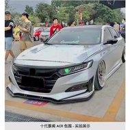 Honda accord 2019 2020 2021 HRS V2 bodykit body kit front side rear bumper skirt lip ducktail spoile