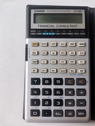 CASIO FC100 calculator financial consultant