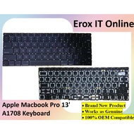 Mbook Pro 13 2016 2017 A1708 US Keyboard