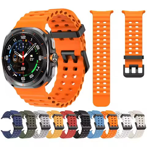 Silicone Strap For Samsung Galaxy Watch Ultra 47mm Sports Bracelet For Galaxy Watch Ultra Watch band