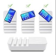 快速4頭USB充電連無線充電器 bbsckp Smart 4 Port USB Wireless Charger # 快充線 快充叉電器 充電寶 充電座 快速充電機 鋰電池充電器 wireless c
