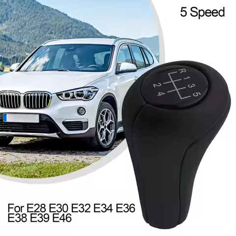 For BMW E28 E30 E32 E34 E36 E38 E39 E46 Gear Shift Knob Premium Material Front Placement X1 X3 Z1 Z3