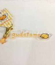 ^燕子部屋 ^Sanrio 正版 蛋黃哥鑰匙圈-LOGO