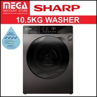 SHARP ES-FW105SG 10.5KG FRONT LOAD WASHER (4 TICKS)