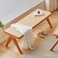 Clothing Store B & B Rattan Chair Rattan Rattan Chair Medieval Low Stool Changdigar Bench Solid Wood