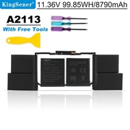 Kingsener A2113 Laptop Battery For Apple MacBook Pro Retina 16'' A2141 2019 Year Version EMC 3347 BT