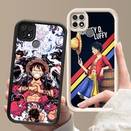 HK-7 Monkey D. Luffy Casing HP For Realme C12 C20 C21Y C20A C25S C11 C21 C25Y C15 C25