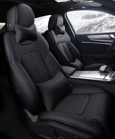 Custom PU Leather LUXURY Car Seat Covers 100% Fit For Fj Cruiser 2007~2016 360 ° Surround Auto Inter