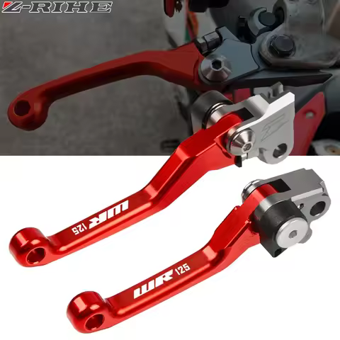 WR125 Motorbike CNC Aluminum Custom Made Brake Clutch Lever For HUSQVARNA WR 125 WR125-300 WR 125 30