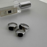 5percent|R15:: Textured Blackstone Ring