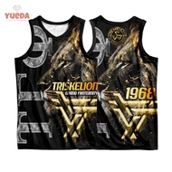 (yueda)【Free Custom】Triskelion Jersey Sando for Men Sublimation Tau Gamma Phi Triskelion Frat Shirt 