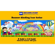 Banner Hiasan dinding kelas