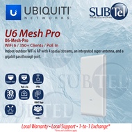 Ubiquiti U6 Mesh Pro WiFi-6 Indoor/Outdoor Access Point with Omnidirectional Antenna