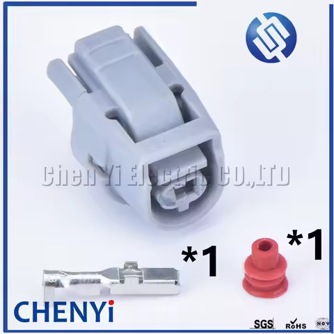 1 set 1 Pin 2.2mm female car waterproof Auto Temperature Sensor Connector 6189-0445 For Toyotas 1JZ 
