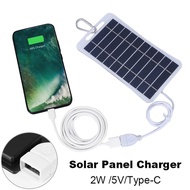 Charging Solar Panel High Efficiency Solar Panel High Efficiency Waterproof Solar Panel Charger for Camping Backpacking Phone 2w/5v Portable
