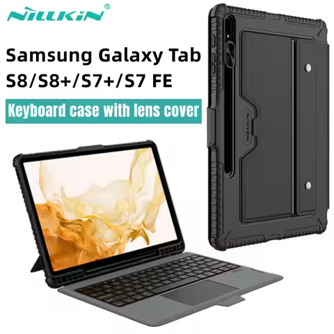 Nillkin For Samsung Galaxy Tab S8 Keyboard Case Tablet Bluetooth Keyboard TouchPad Smart Case For S8