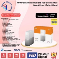 WD My Cloud  Home  White 4 TB | 6TB | 8TB HDD External White - 8TB Garansi Resmi 3 Tahun