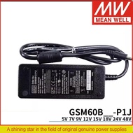 MEAN WELL 60W  AC-DC Reliable Green Medical Adaptor GSM60B05-P1J  GSM60B07-P1J  GSM60B09-P1J  GSM60B