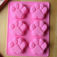 6連貓爪巧克力、蛋糕模具(手工皂可用)