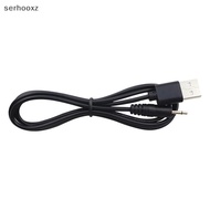 serhooxz USB to DC 2.5mm Charging Cable for Rechargeable Wand Massager (Black 24AWG) SG