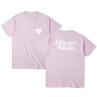 เสื้อยืดผู้หญิง Human Made X Meisjes Dropshipping 2023 ใหม่ แขนสั้น คอกลม ลายพิมพ์ ทรงหลวม สไตล์หวาน