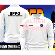 SPPG embroidered t-shirt SPPG t-shirt SPPG shirt SPPG uniform SPPG collar t-shirt SPPG collar shirt 