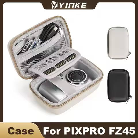 Camera Case Fit for Digital Camera KODAK PIXPRO FZ45/FZ55,Travel Compact Case with 3 SD Card Slots &