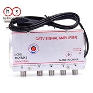 CATV  Indoor  Home Tv Equipments 45Mhz to 860MHz 1 in 4 Out EU Plug