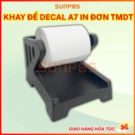 TRAY FOR THERMAL PRINTING PAPER, A7 DECAL FOR BILL-SHIPPING PRINTER, commercial ORDER PRINTER