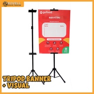 Tripod banner + Visual