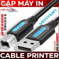 Vention USB 2.0 printer cable 1.5m long for Printers, Fax Machines, Scanners...Canon 2900 printer ca