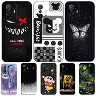 Case For Xiaomi 11T 11T Pro Soft Case Silicon Phone Back Cover Xiaomi11T mi 11 T 11TPro black tpu ca