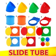 Diy Compatible with Lego Duplo Slide Tube Bricks Baby Toys Birthday Gift