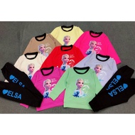 SG008- SET FROZEN LONG SLEEVE / BAJU FROZEN LENGAN PANJANG