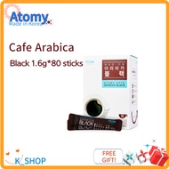 [New Product] ATOMY Cafe Arabica Black 1.6g*80 Sticks K-beauty