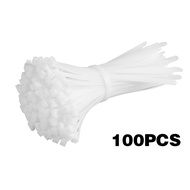 100pcs Kabel Ties Reusable Nylon Cable Tie Reusable Kabel Ties Bisa Buka Reusable Cable Ties