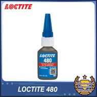 LOCTITE 480 20G Instant Adhesive for Metal Rubber Enhanced High Peel Strength Wet Resistant Black Qu