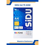 Sidu A4 75 gsm HVS Paper A4 Paper