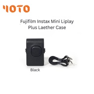 Fujifilm Instax Mini LiPlay+/Liplay Plus Leather Case Cover with Shoulder Strap for Fujifilm Instax
