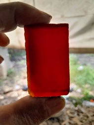 bahan batu akik merah siam obsi dijual perkotak