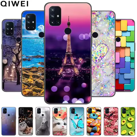 For One Plus Nord N100 Case Cute Cartoon TPU Silicon Soft Bumper for Oneplus Nord N100 Phone Cover 1