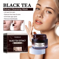 West&Month Black Tea Mask Cleansing Pores Delicate Pores Brightening Skin Rejuvenating Skin Smearing