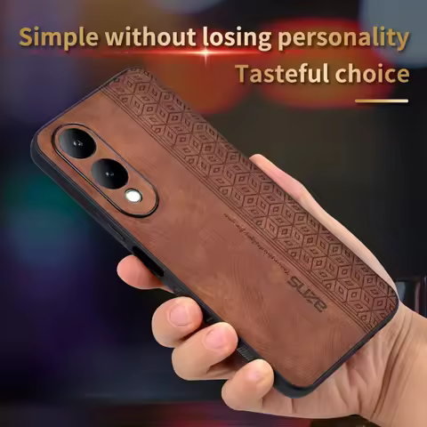 Luxury Business Leather Phone Case for ViVO S18 Pro S18E S17 S16 S15 Pro Y17S Back Cover For VIVO X1